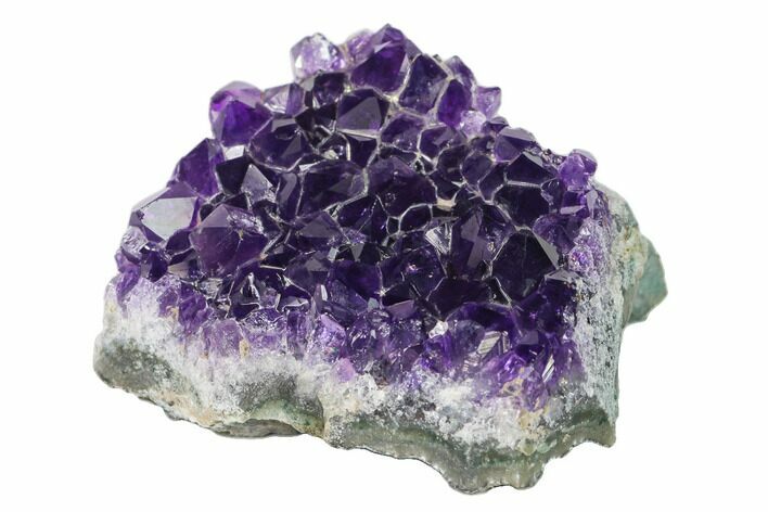 Dark Purple, Amethyst Crystal Cluster - Uruguay #160804